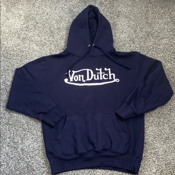 Von Dutch Other - Navy Blue Hoodie